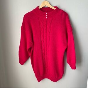 Women’s vintage classic essentials knit‎ sweater size 18W x 38L